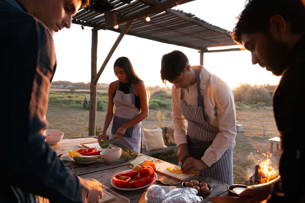 Fire cooking 2